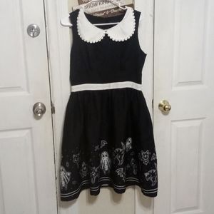 Sourpuss vintage Halloween print dress